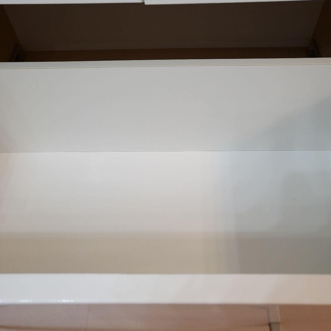 ニトリCOPAIN80ホワイトキッチン収納 食器棚