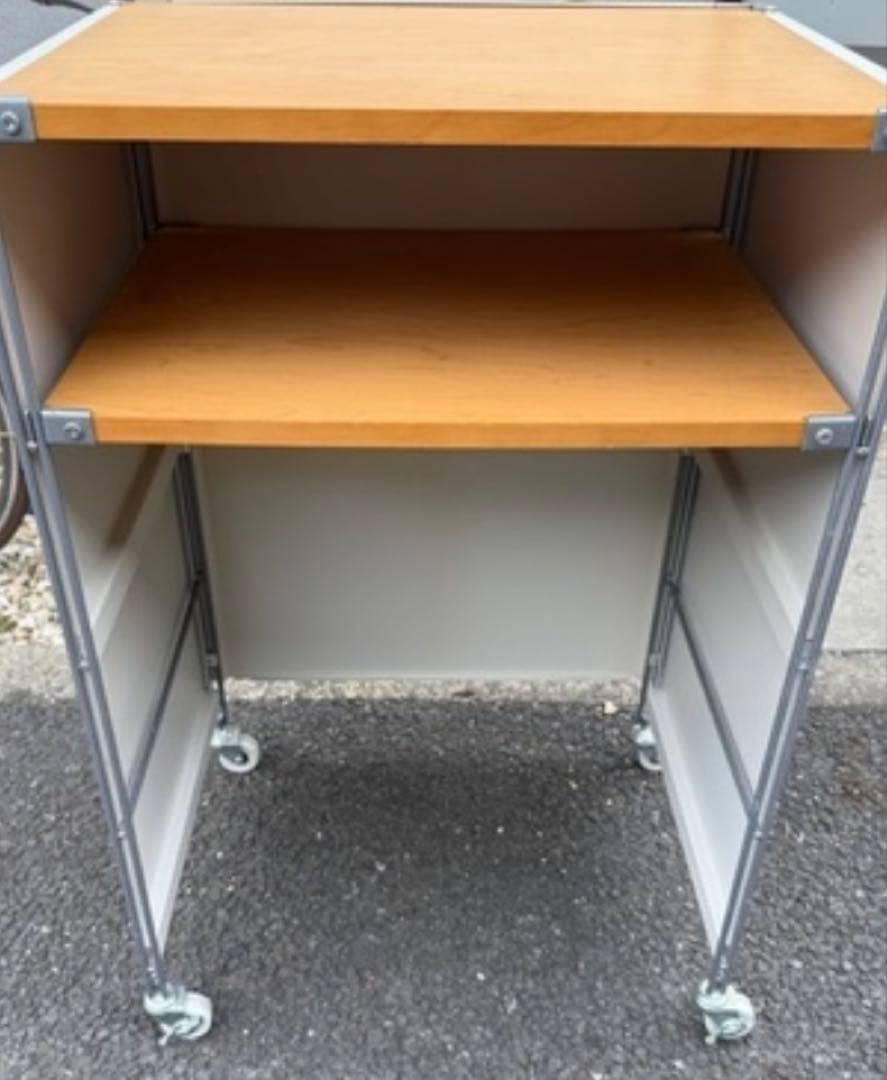 無印良品　ユニットシェルフ　スチール