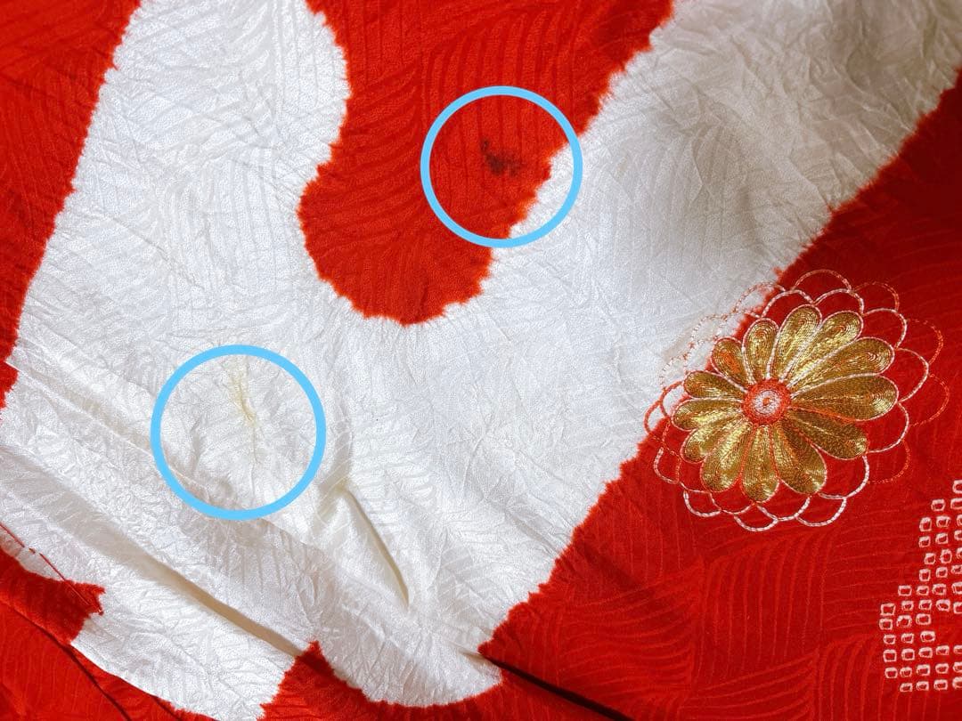 総絞り被布♡七五三　3歳　女の子　セット　一式　赤系　駒刺繍