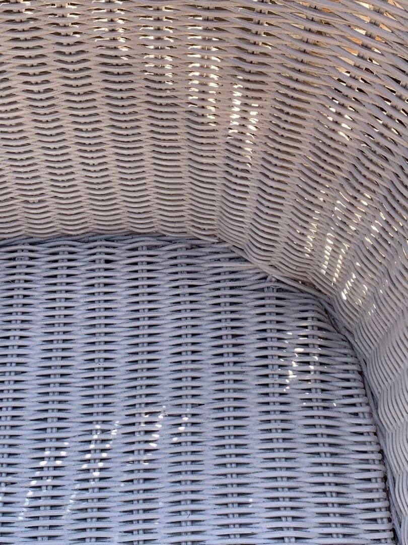 ラタンのチェア 籐 天然素材