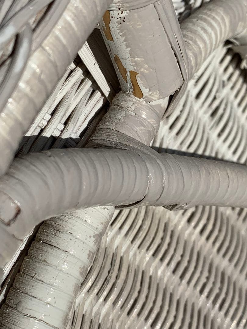 ラタンのチェア 籐 天然素材