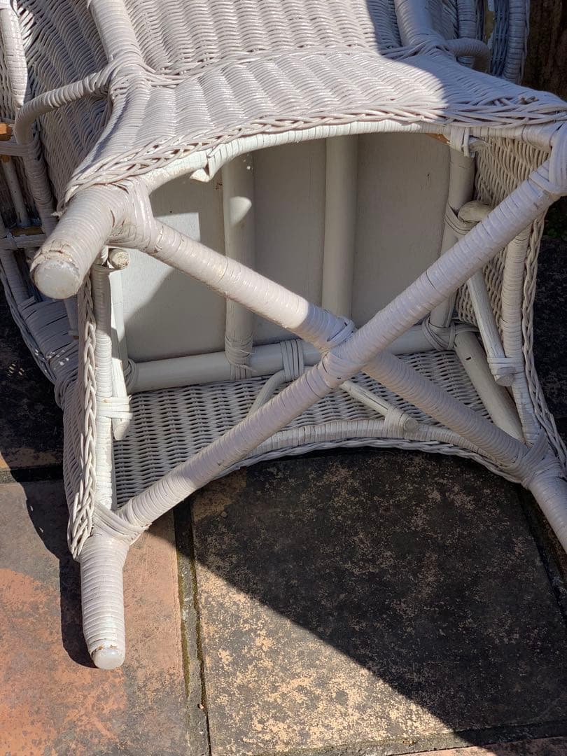 ラタンのチェア 籐 天然素材