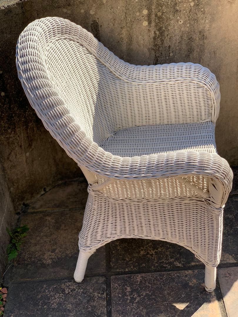 ラタンのチェア 籐 天然素材
