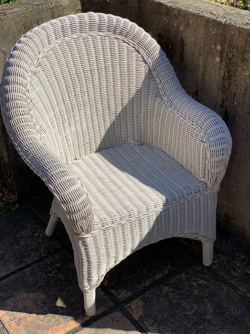 ラタンのチェア 籐 天然素材