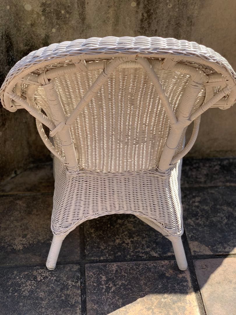 ラタンのチェア 籐 天然素材