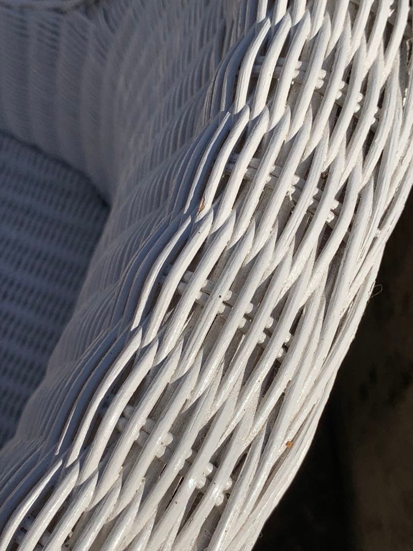 ラタンのチェア 籐 天然素材