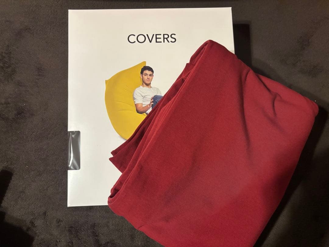 【お得セット販売！】Yogibo Max オレンジ＆ワインレッド