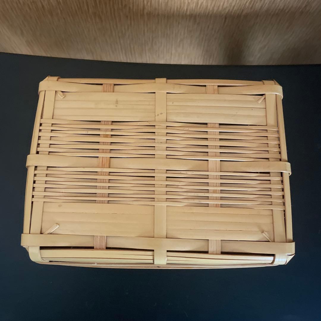 おじろ角物店 竹製 バスケット arts&science