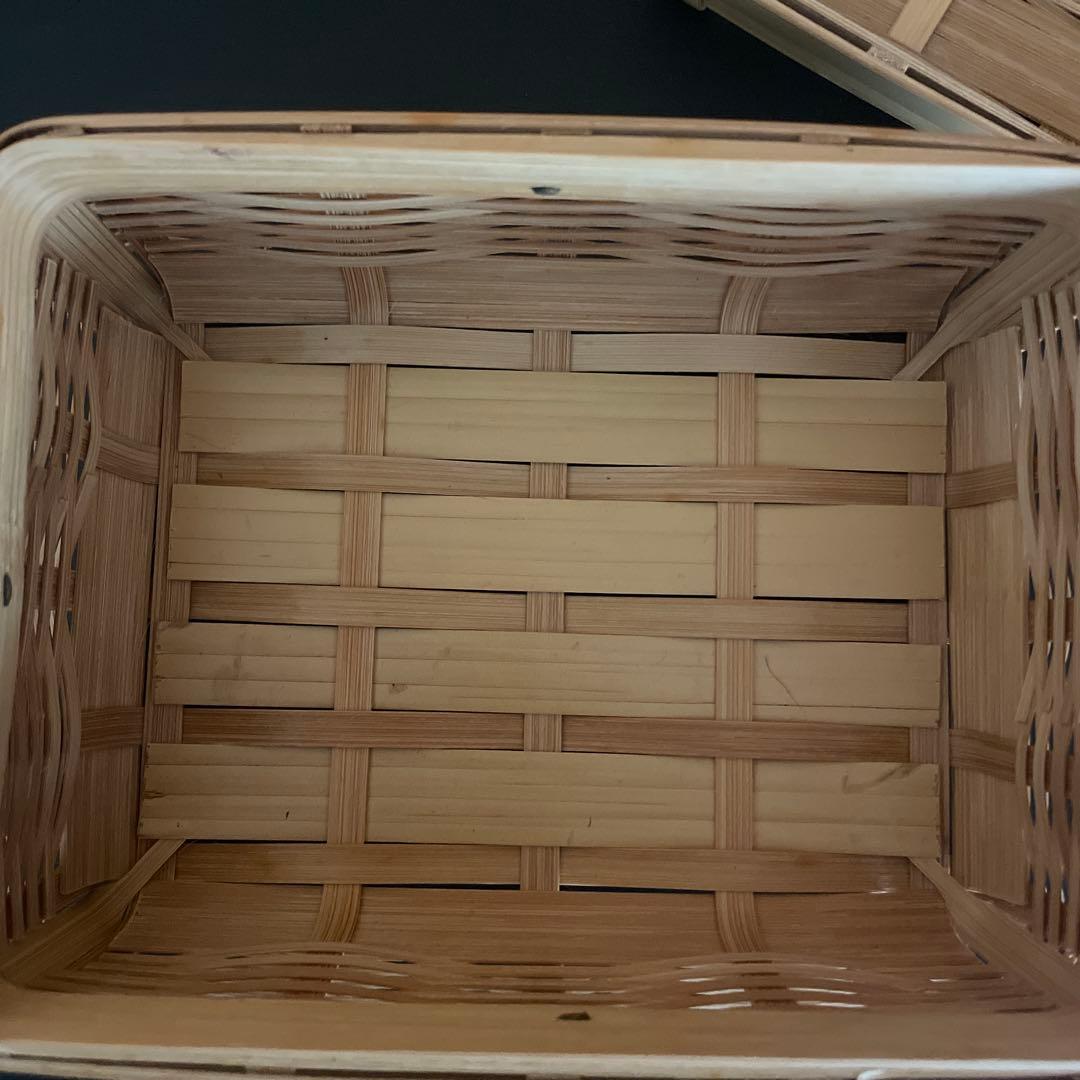 おじろ角物店 竹製 バスケット arts&science