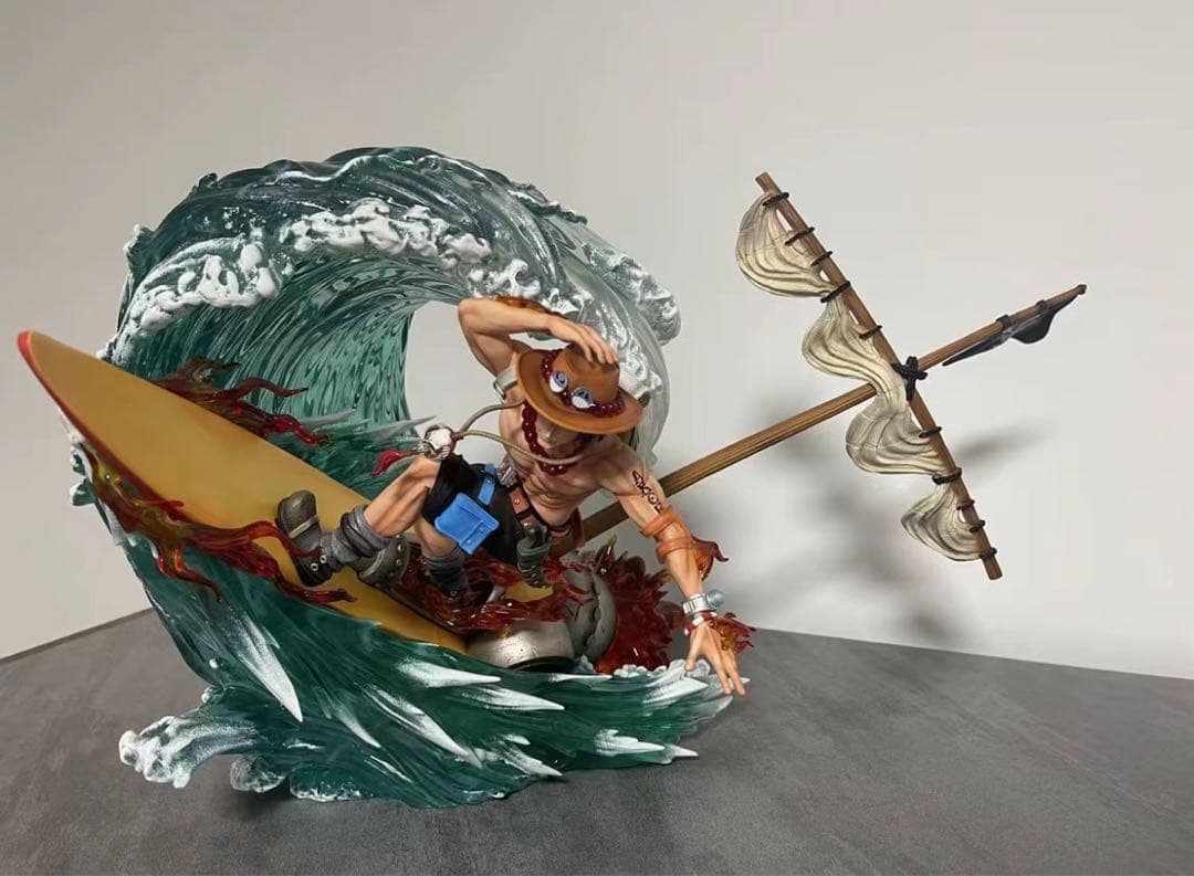 ワンピース エース ガレージキット ガレキ スタチュー③①