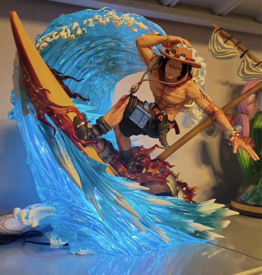 ワンピース エース ガレージキット ガレキ スタチュー③①