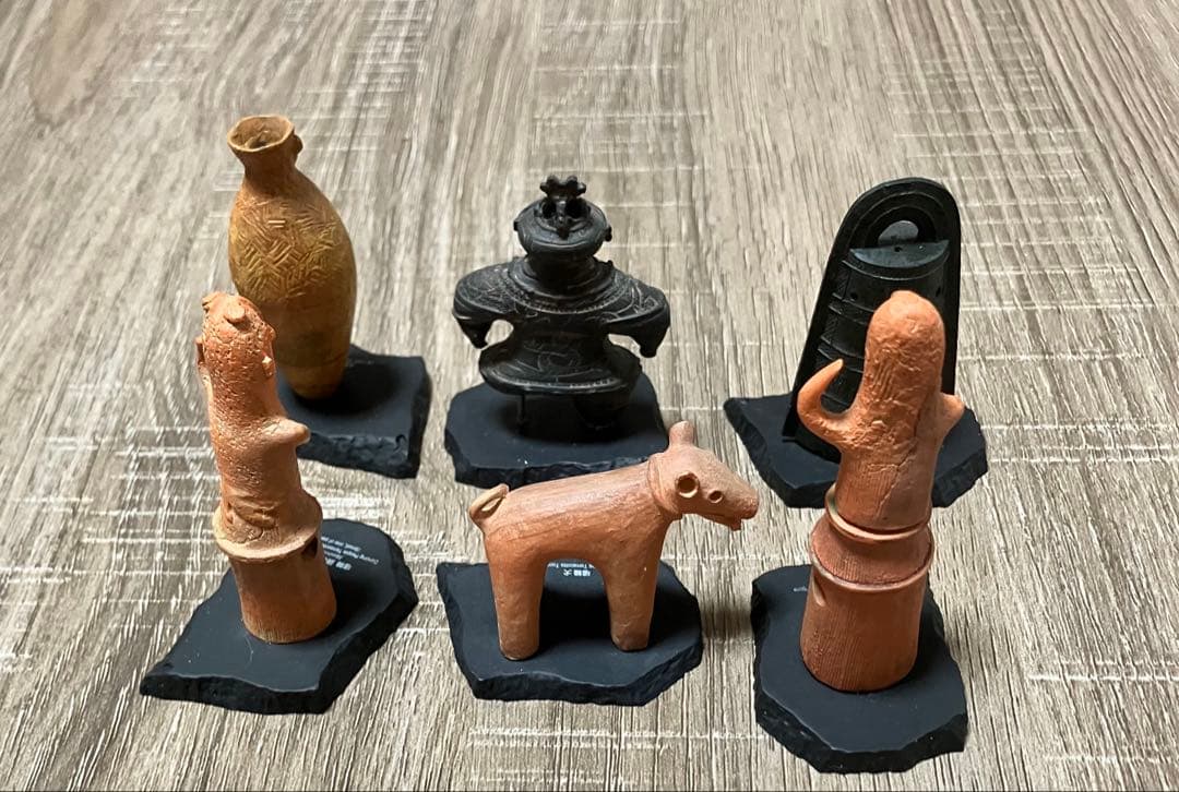 カプセルガチャ 考古学ミニチュア フィギュア 東京国立博物館 全6種第1集海洋堂