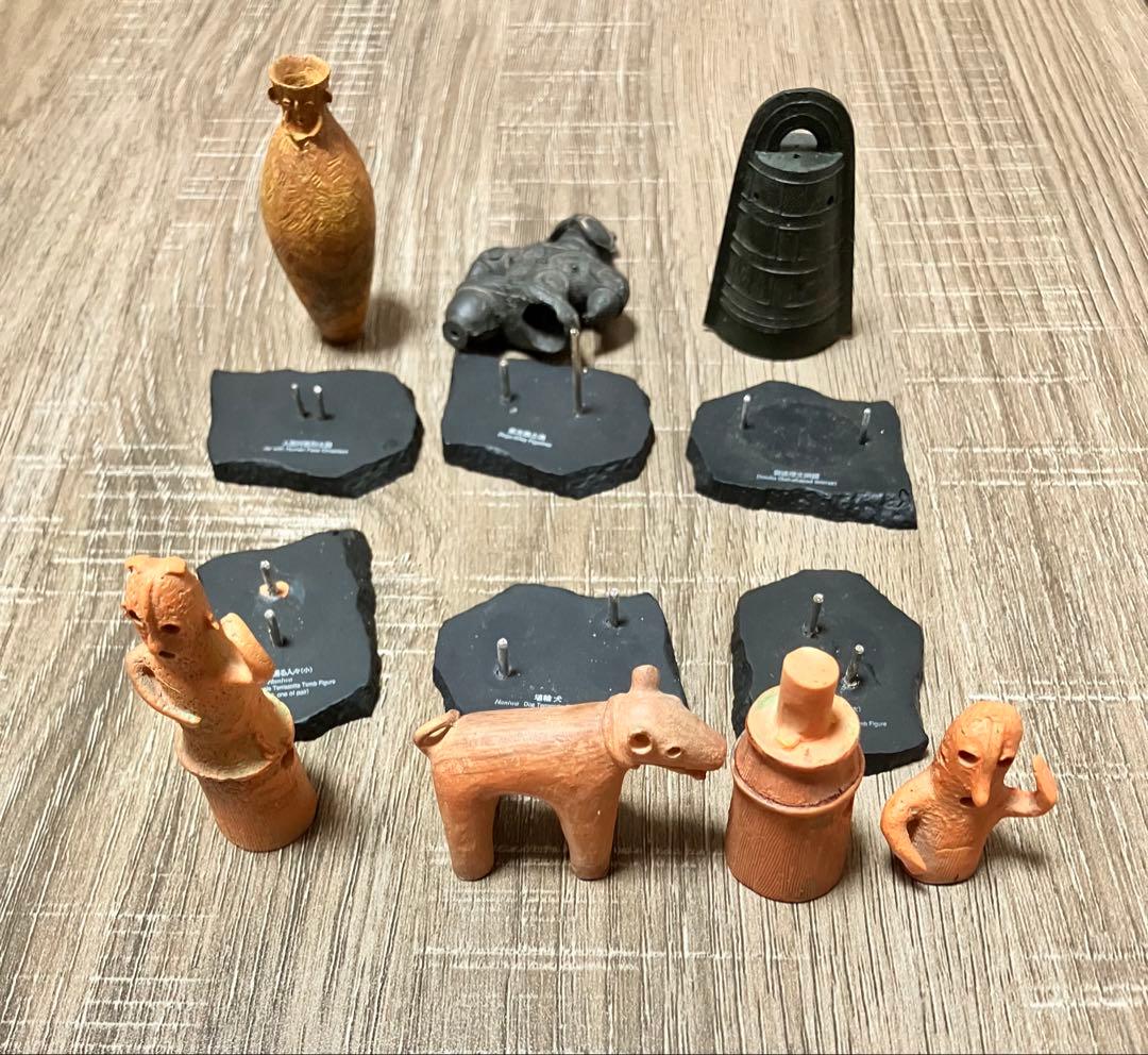 カプセルガチャ 考古学ミニチュア フィギュア 東京国立博物館 全6種第1集海洋堂