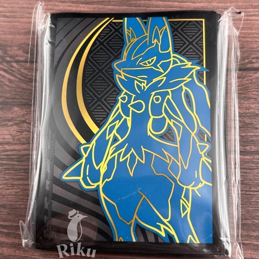 リ*ン様 【 海外限定 】メガ ルカリオ ポケモンカード スリーブ - メルカリ