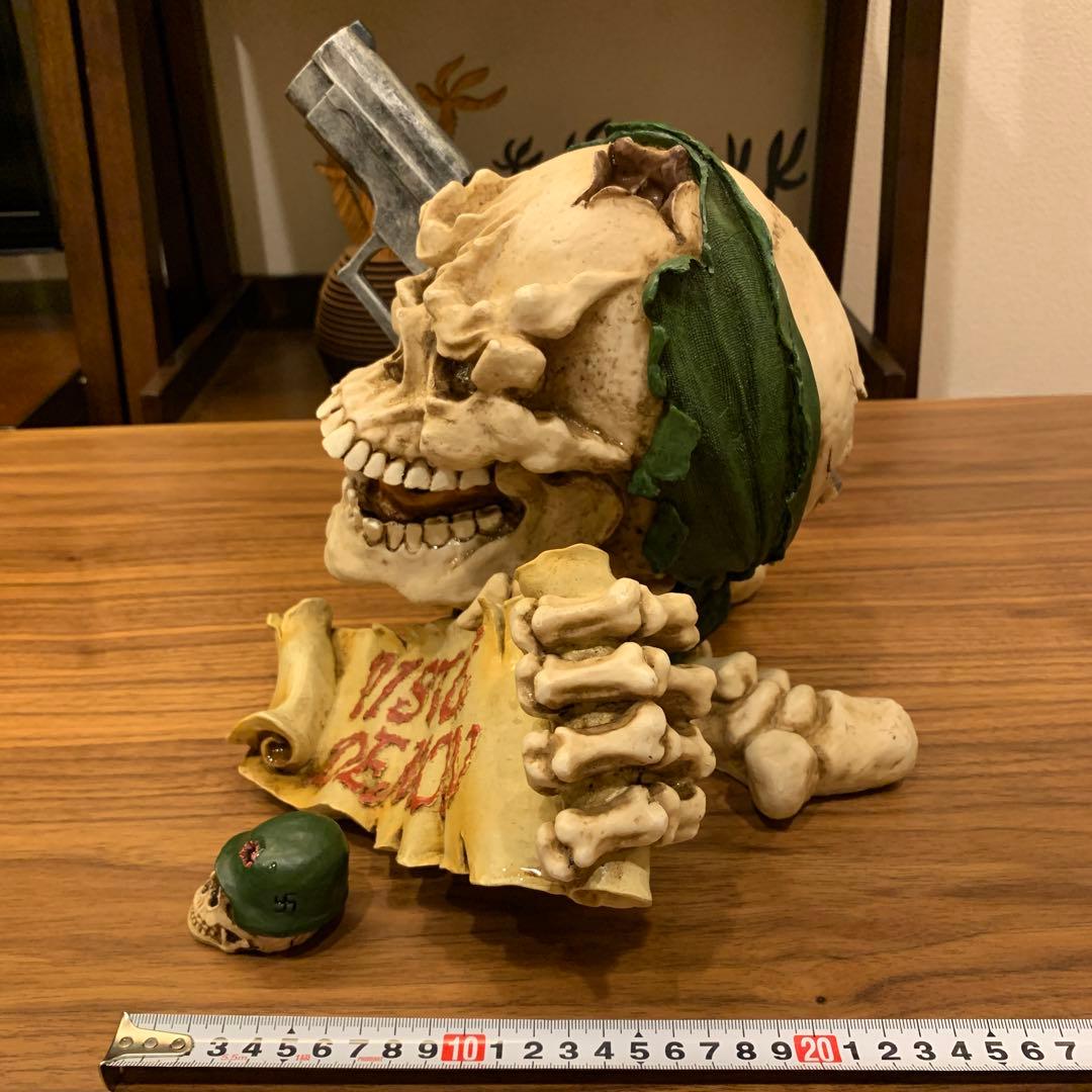 オンライン 通販家具・インテリア - ドクロ ピストルデーモン 2個