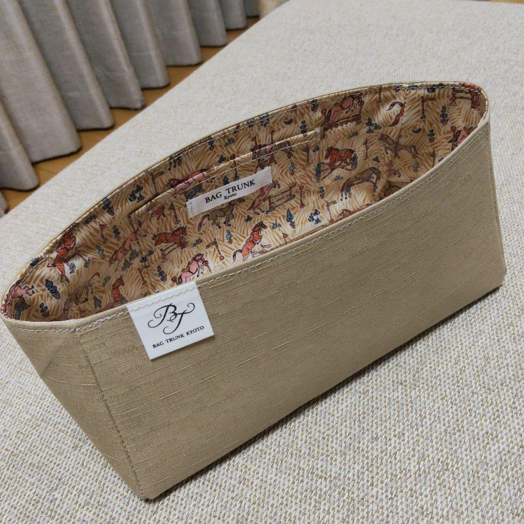 エルメス ケリー28用 bagtrunk インナーバッグ バッグインバッグ