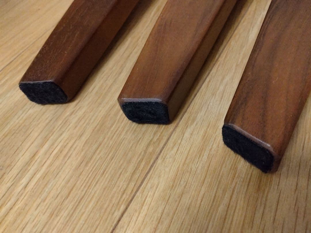 アカセ　オーガニックテーブル　ラダー　木製座卓　ブラウン