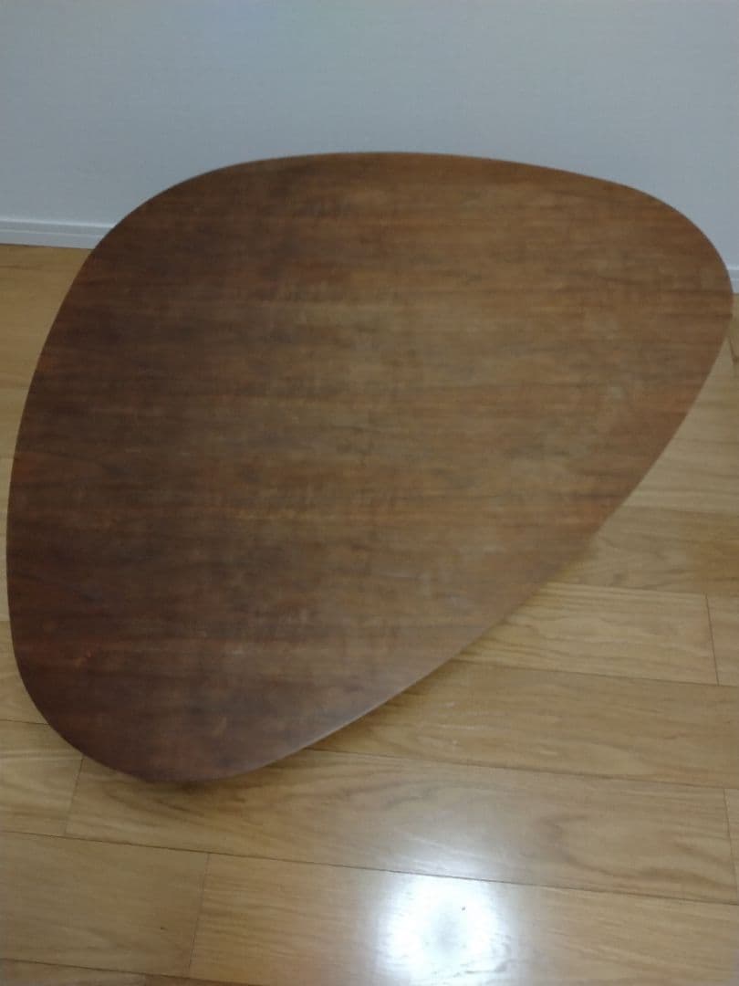 アカセ　オーガニックテーブル　ラダー　木製座卓　ブラウン