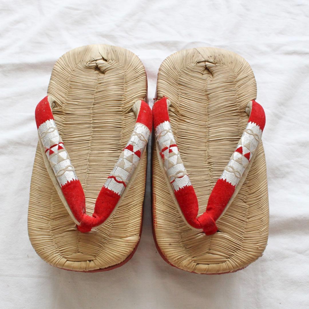 七五三 5歳 6歳 女の子 子供 アンティーク 着物 つくり帯 ぽっくり セット