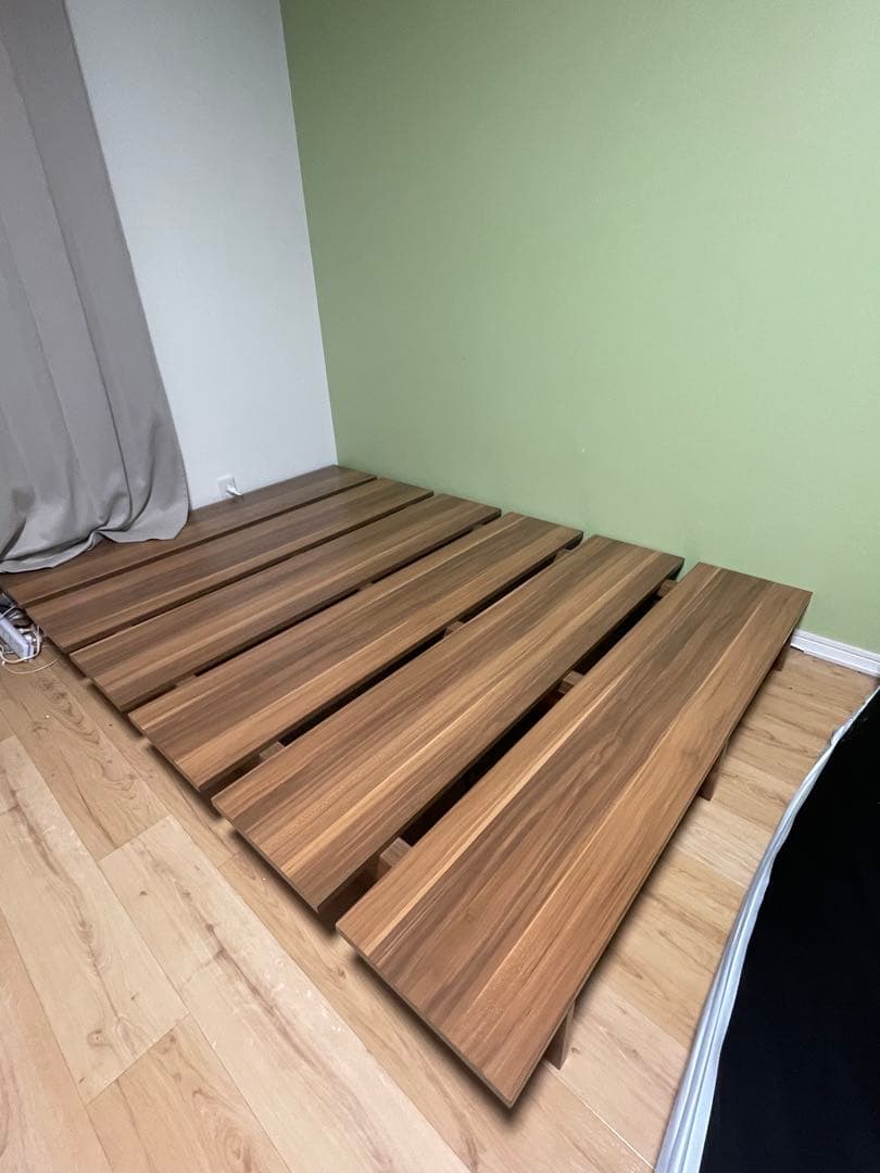 LOWYA セミダブル　すのこベッドフレーム(2/13までの引き取り希望)