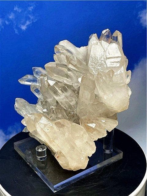 ◆超強いパワーヒマラヤ産水晶クラスターB86B6/198B82B