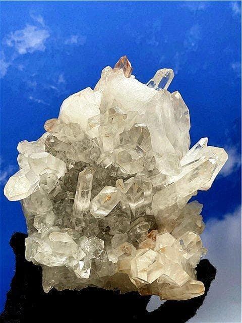 ◆超強いパワーヒマラヤ産水晶クラスターB86B6/198B82B