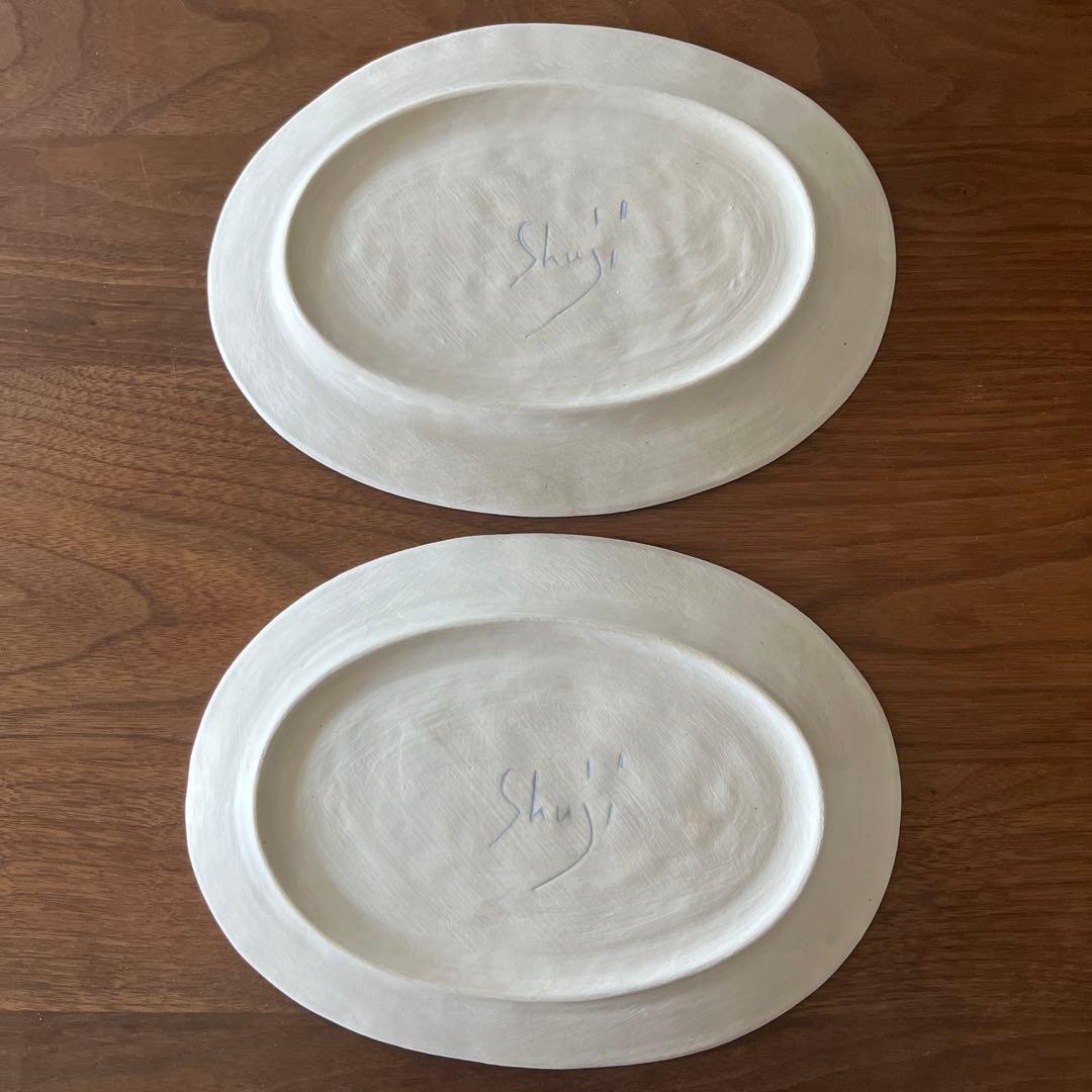 未使用品！児玉修治さん　オーバル Lサイズ カンヴァス2枚