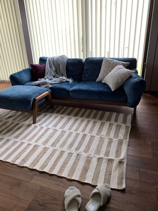 【オークション】 冨士ファニチア nagi ワイド3P ソファ