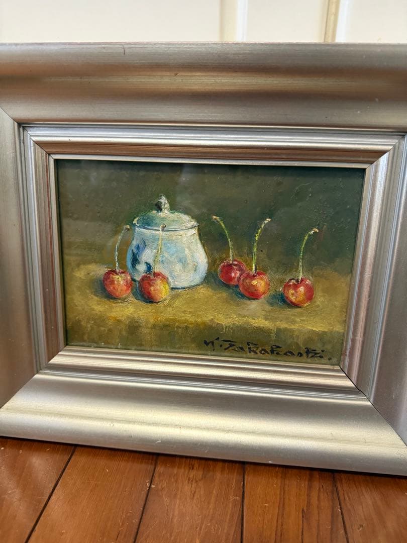 ⑧「タイトル不明」髙橋一善 油絵