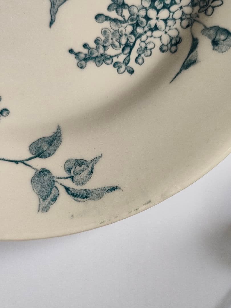 希少 美品 ジアン LILAS 平皿A フランスアンティーク - メルカリ