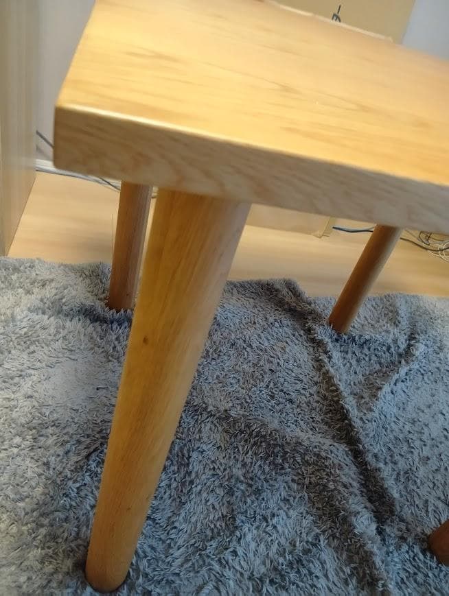 期間・直接渡し限定）無印 ダイニングテーブル 80×80 - メルカリ