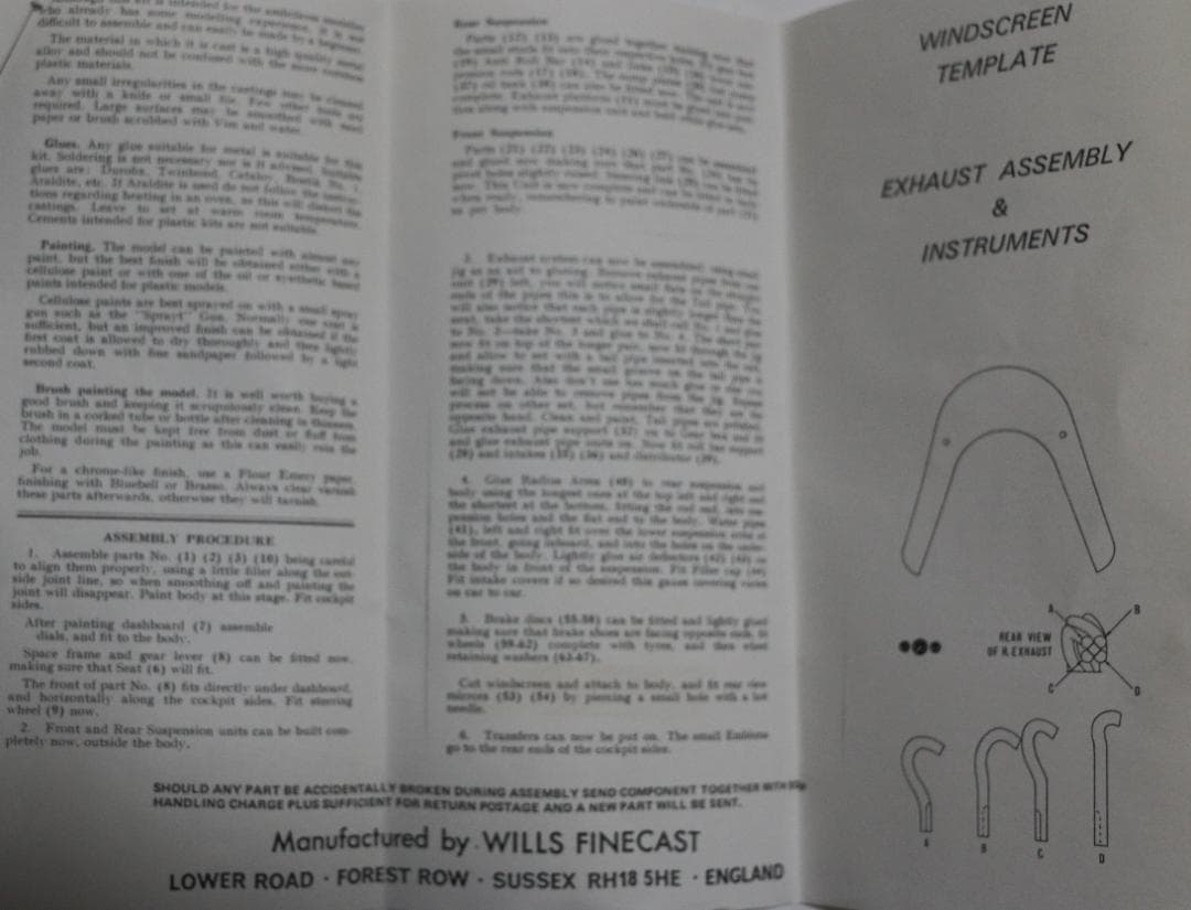 希少ウィールズ・ファインキャスト製メタル組立キット ブラバム
