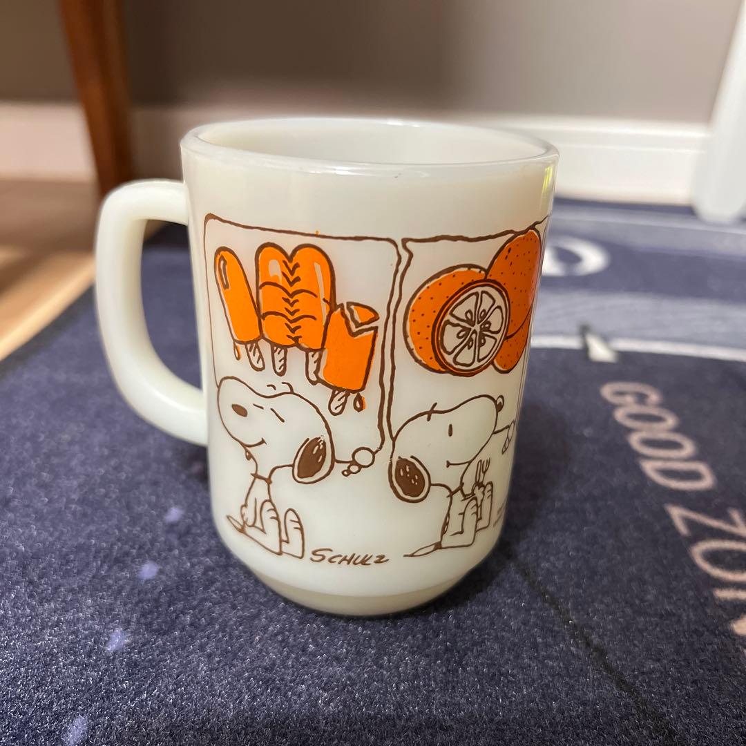 レア ファイヤーキング fireking スヌーピー アンカーホッキング