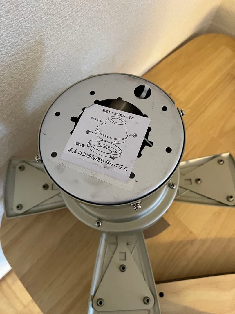 【新品&ほぼ新品】シーリングファン2個セット