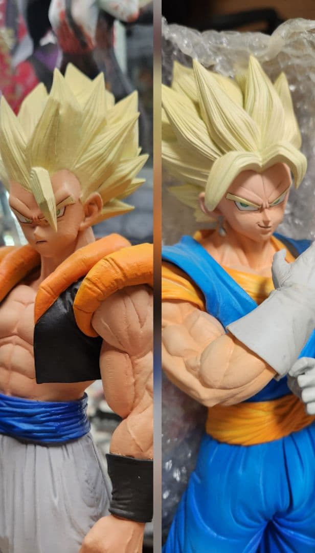 ル*ぽ様 ゴジータ　ベジット　フィギュア　リペイント品　smsp　１番くじ