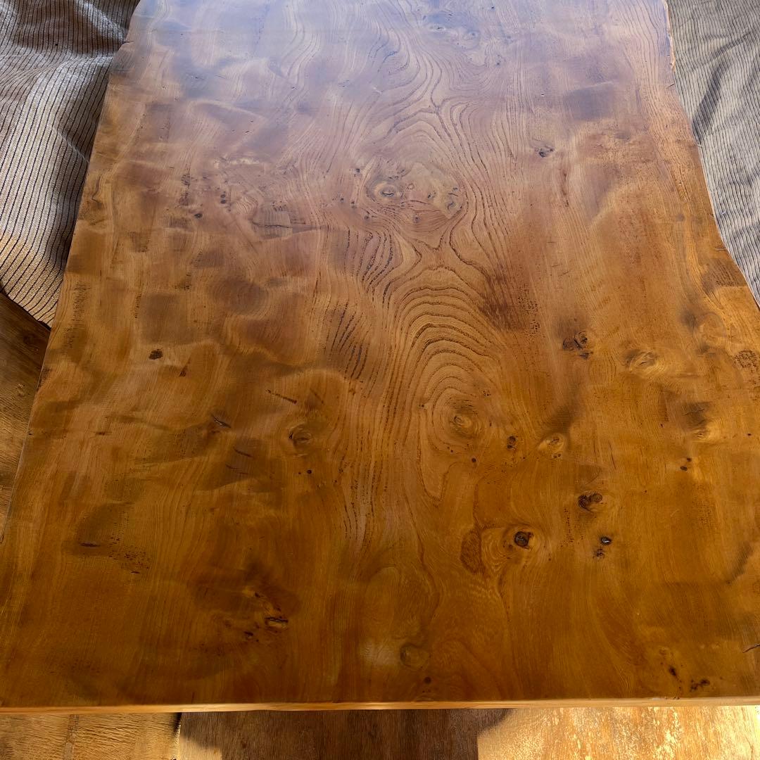 ダイニング長テーブル 一枚板