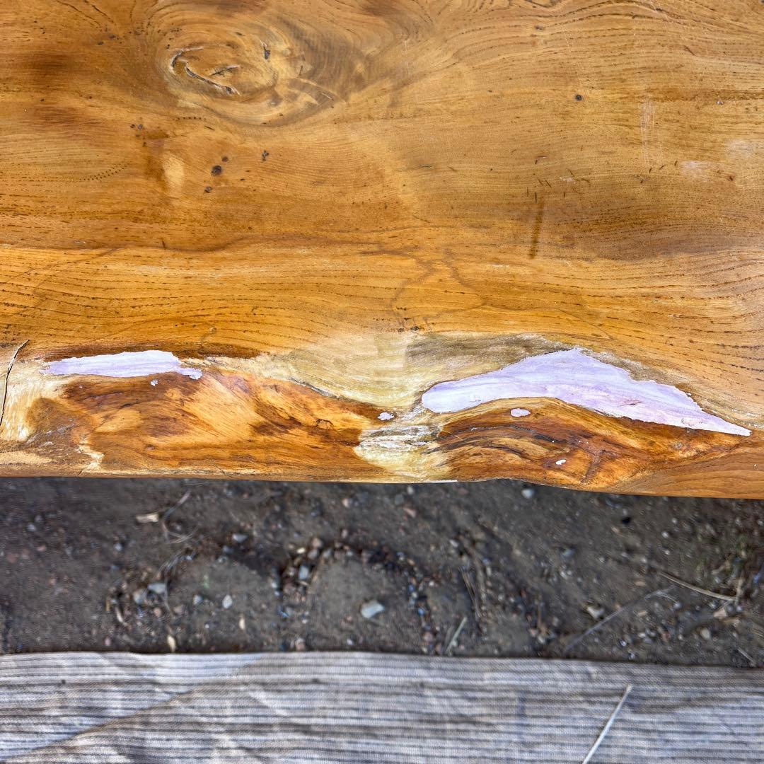 ダイニング長テーブル 一枚板