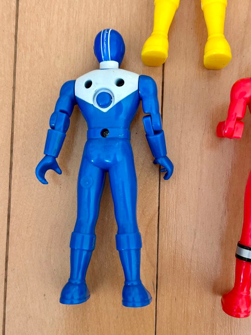 未来戦隊タイムレンジャー フィギュア 5体セット 戦隊ヒーロー 当時物