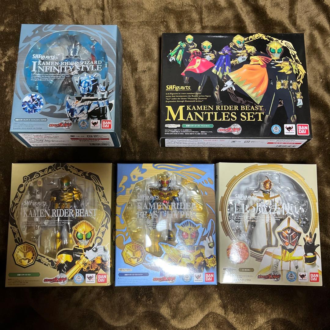 S.H.Figuarts 仮面ライダー ウィザード 初回限定特典付き14点セット