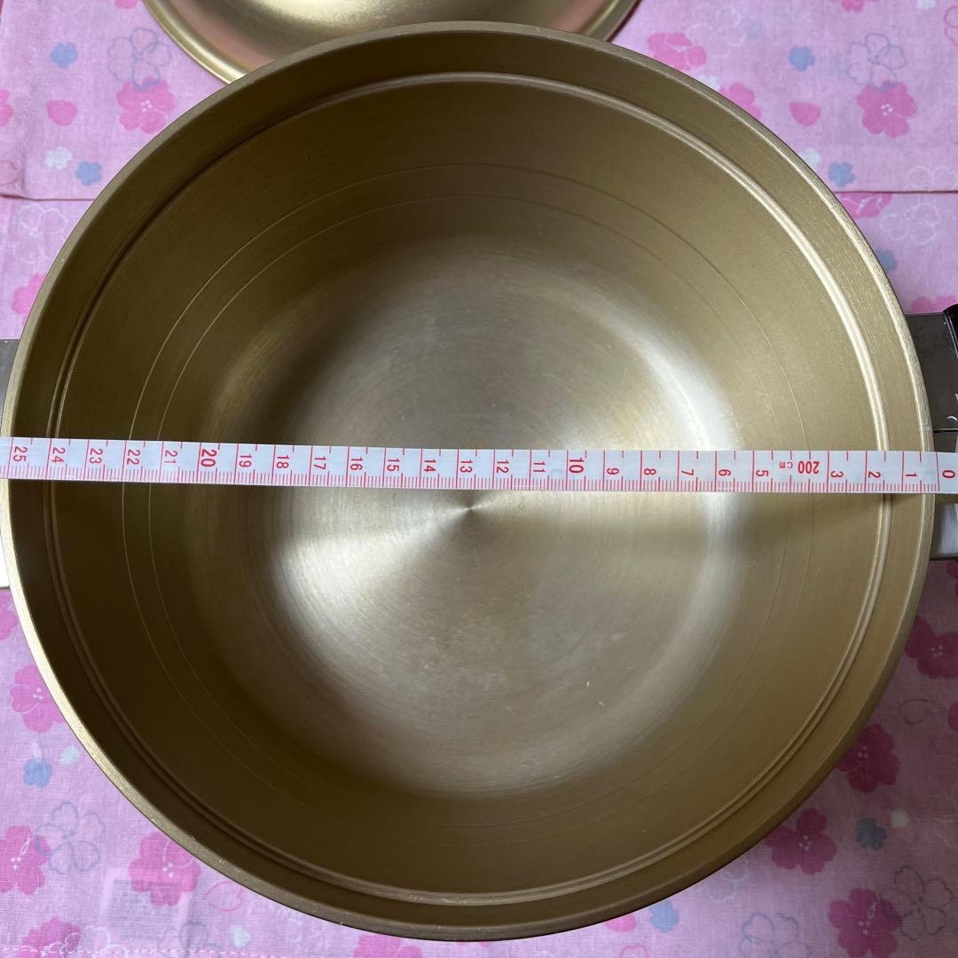 マル球産業　ニューゴールド炊飯両手鍋！！