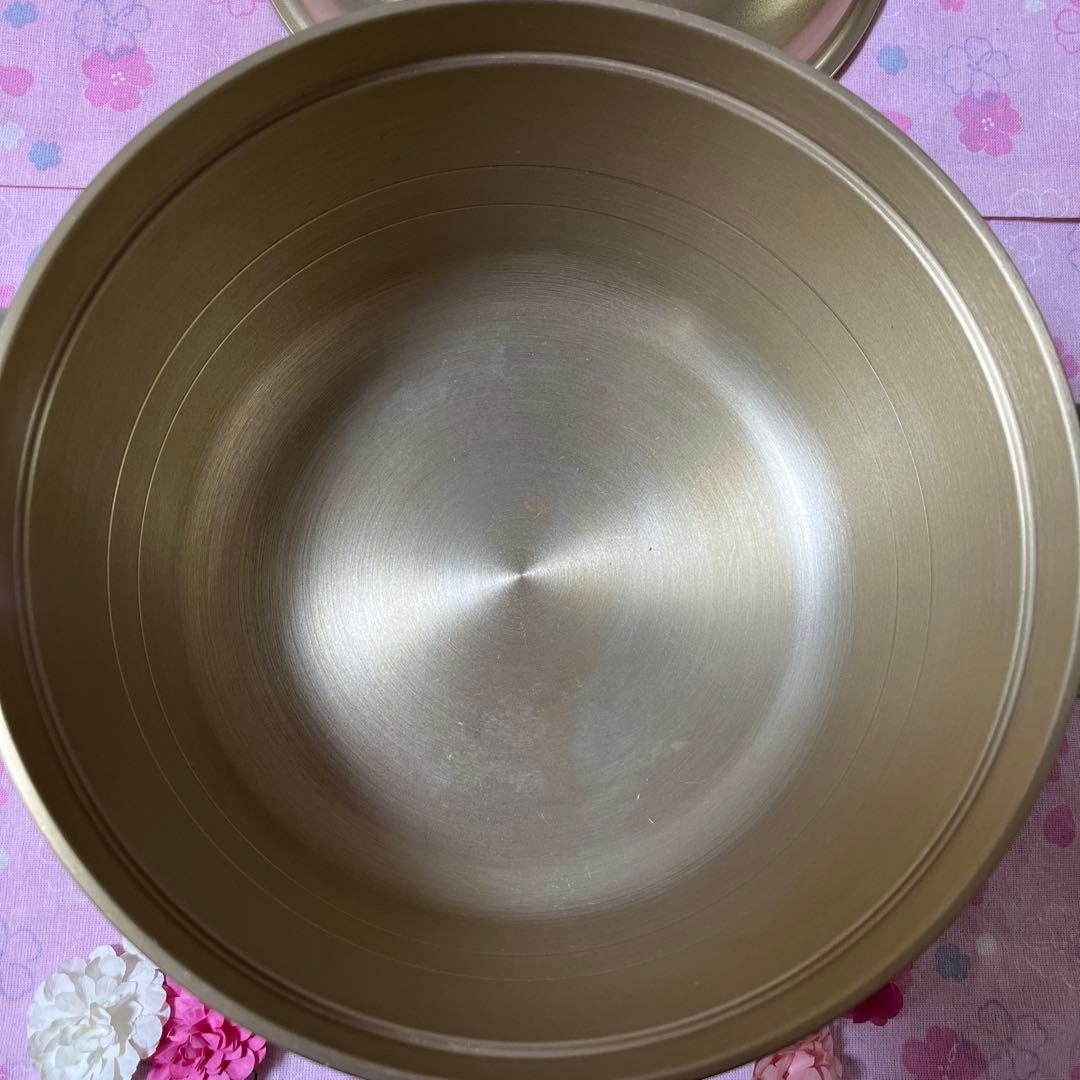 マル球産業　ニューゴールド炊飯両手鍋！！