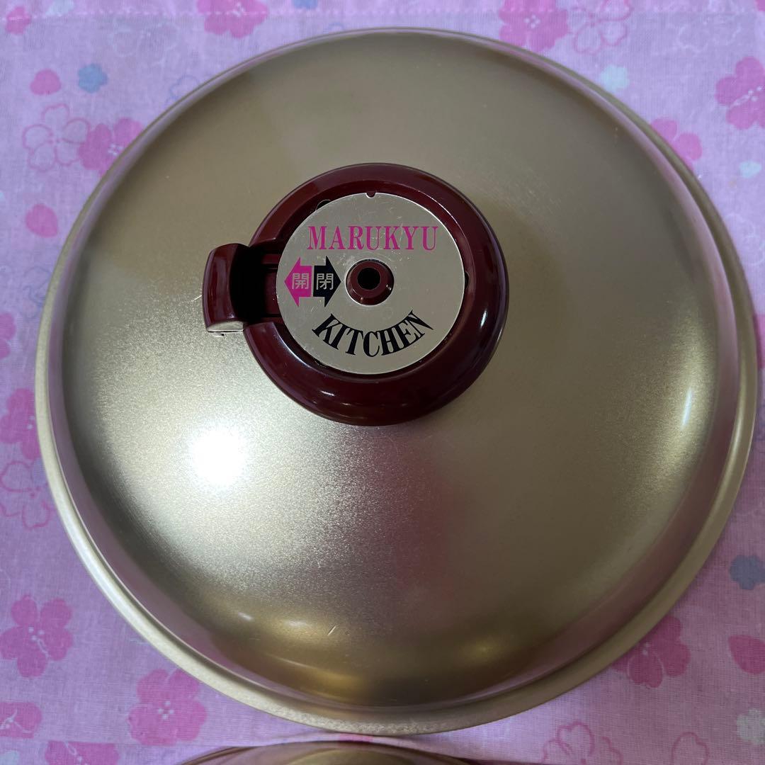 マル球産業　ニューゴールド炊飯両手鍋！！