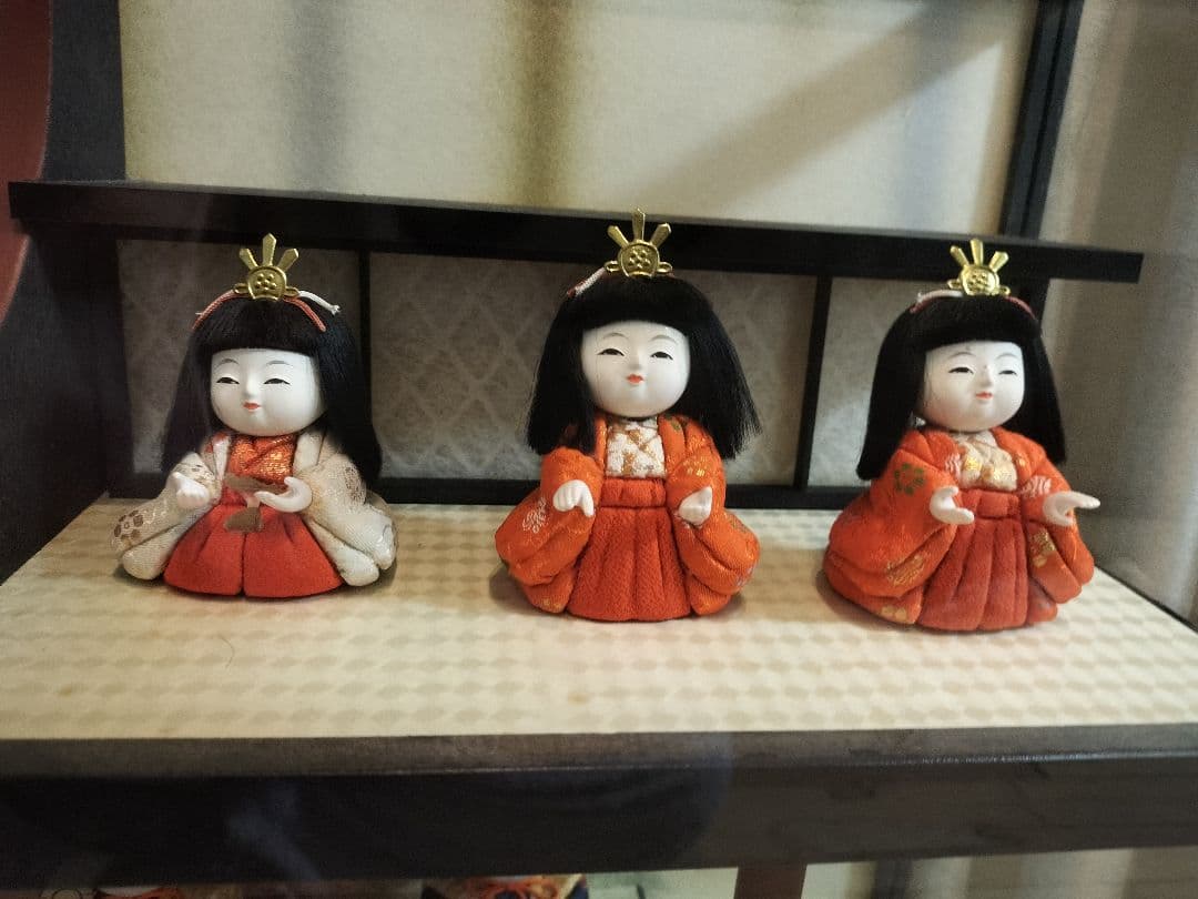 昭和40年代 アンティーク 希少雛人形 (オルゴール、ライト付き) - メルカリ