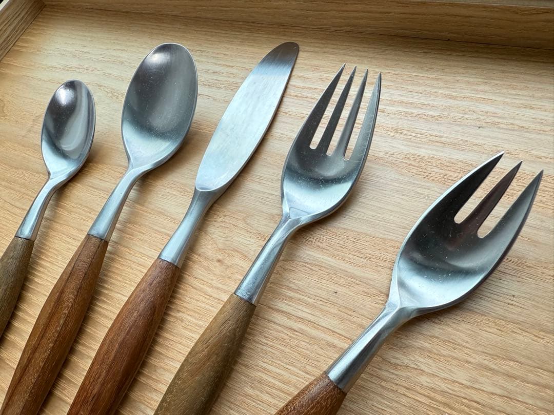 Dansk Fjord スプーン フォーク ナイフ セット ダンスク