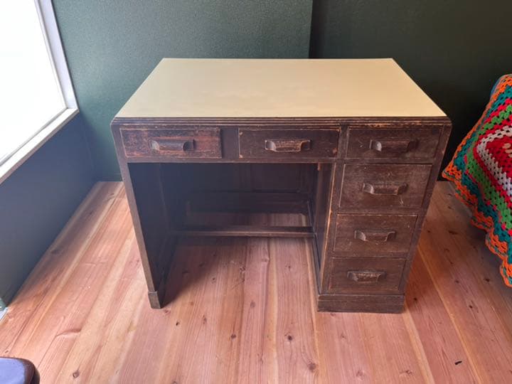 学習机 インテリア 古道具 昭和レトロ ビンテージ アンティーク