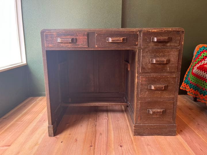 学習机 インテリア 古道具 昭和レトロ ビンテージ アンティーク