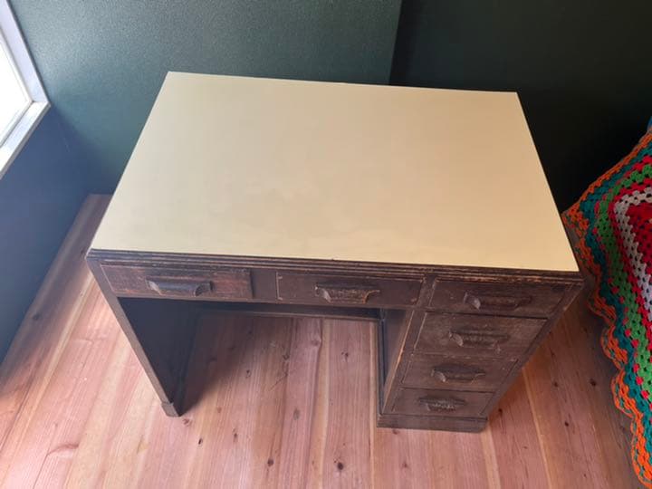 学習机 インテリア 古道具 昭和レトロ ビンテージ アンティーク