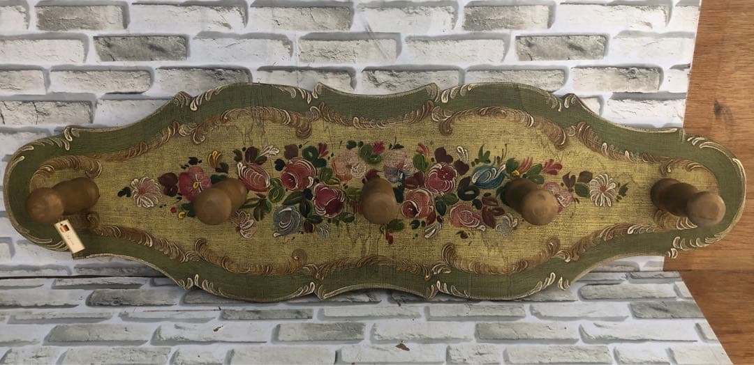 フランス　ハンガー掛け　ウォールシェルフ(A8)