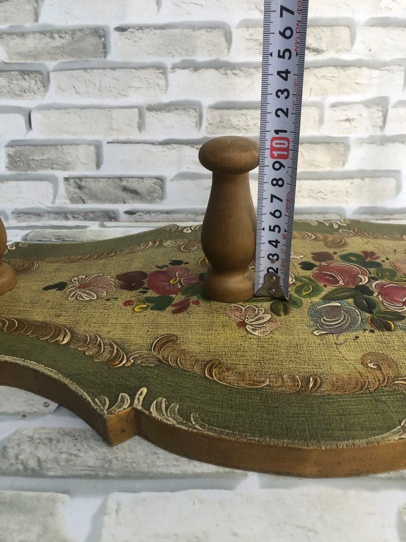 フランス　ハンガー掛け　ウォールシェルフ(A8)