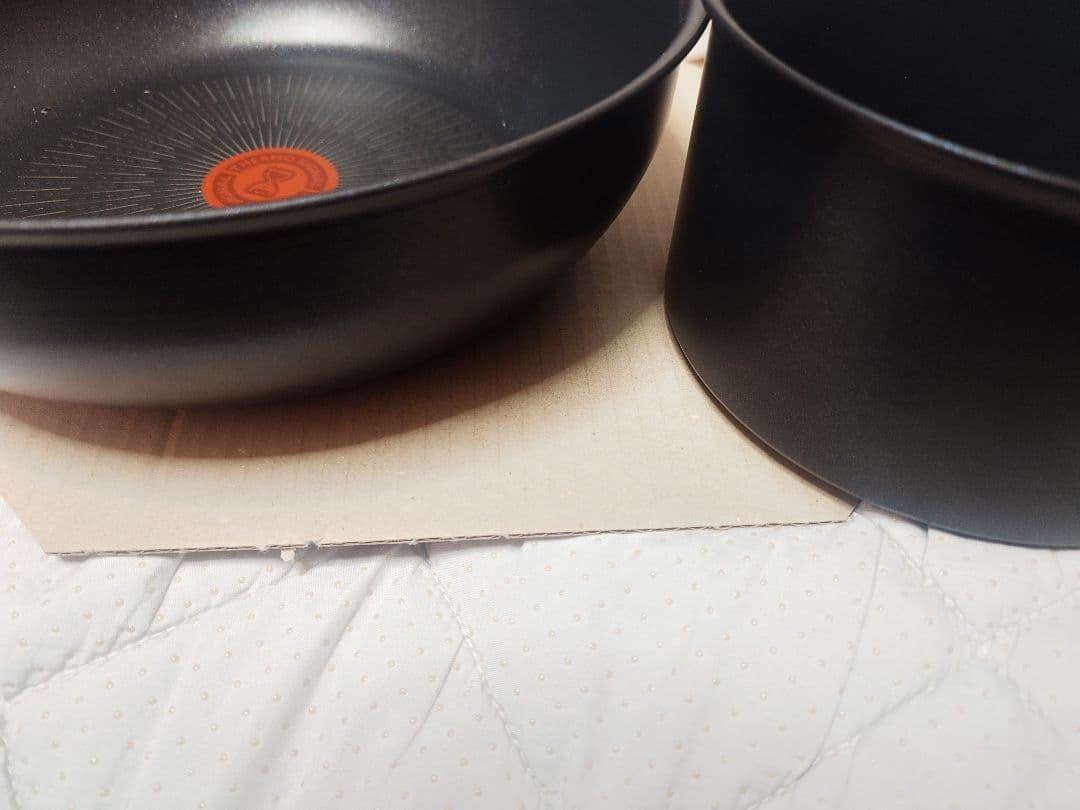 T-fal　ティファール　IHガス対応　ブラックチタニウム　鍋フライパンセット